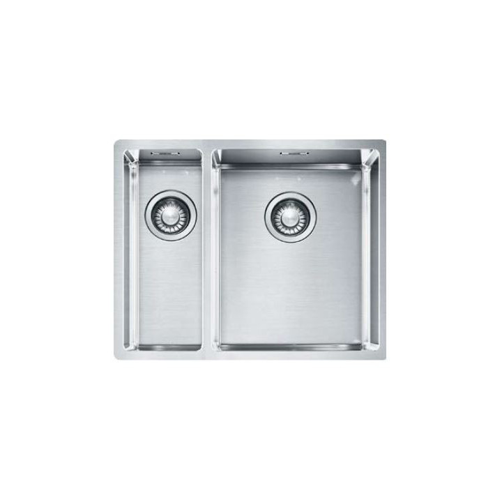 Zlewozmywak stalowy Franke BOX 260/160-34-16 - stal szlachetna jedwab