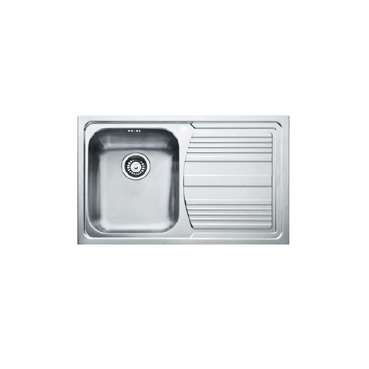 Zlewozmywak stalowy Franke LOGICA 611-79 lewa - stal szlachetna jedwab