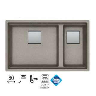 Zlewozmywak z Fragranitu Franke KANON 120 - cappuccino