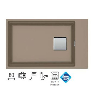 Zlewozmywak z Fragranitu Franke KANON 110-62 - onyx