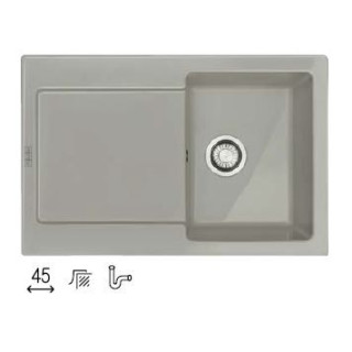 Zlewozmywak ceramiczny Franke MARIS 611-78 - onyx