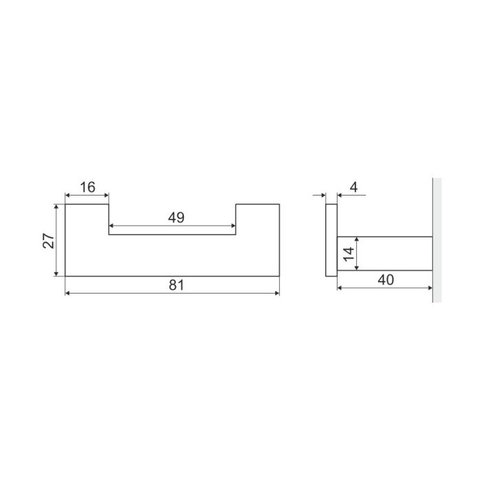 Haczyk pojedynczy Excellent Kobo 