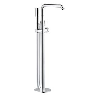 Bateria wannowa wolnostojąca Grohe Essence, wys. 780-884 mm - chrom