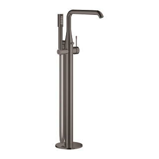 Bateria wannowa wolnostojąca Grohe Essence, wys. 780-884 mm - hard graphite