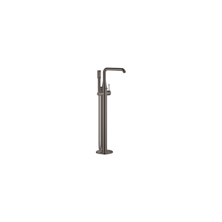 Bateria wannowa wolnostojąca Grohe Essence, wys. 780-884 mm - hard graphite