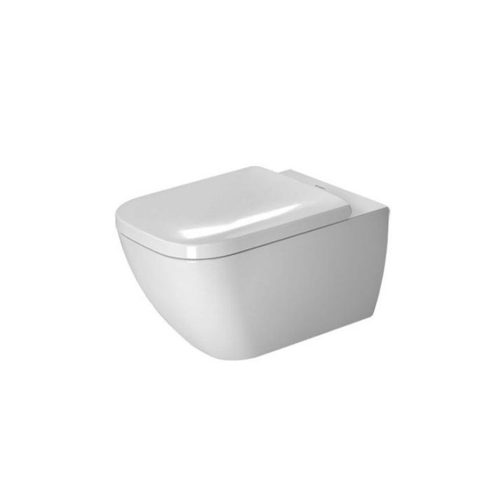 Miska wisząca Duravit Happy D.2, 54x36,5cm, bezrantowa, biała