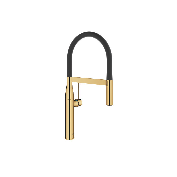 Jednouchwytowa bateria kuchenna z obrotową wylewką Grohe Essence, DN 15 - cool sunrise