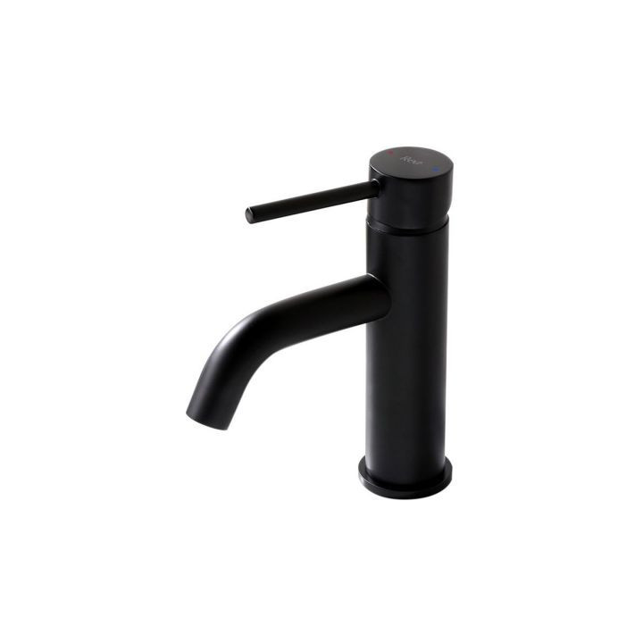 REA Bateria umywalkowa Lungo BLACK Niska