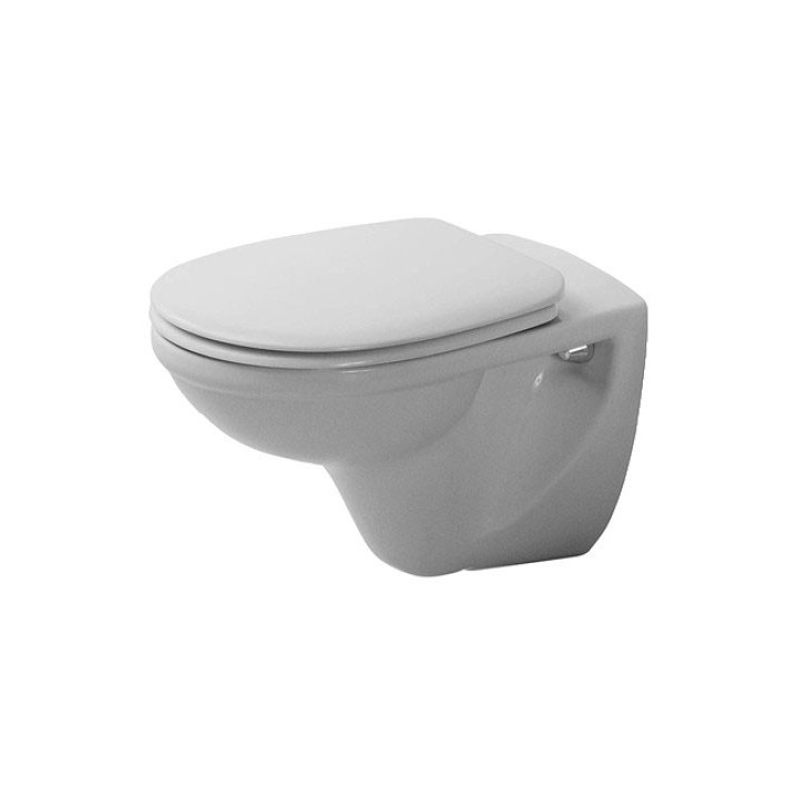 Miska WC stojąca Duravit Starck 3, 66x36cm, odpływ poziomy, HygieneGlaze, biała