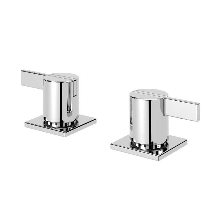 Mieszacz Bruma Breeze, montowany na półce, 50x50mm, chrom