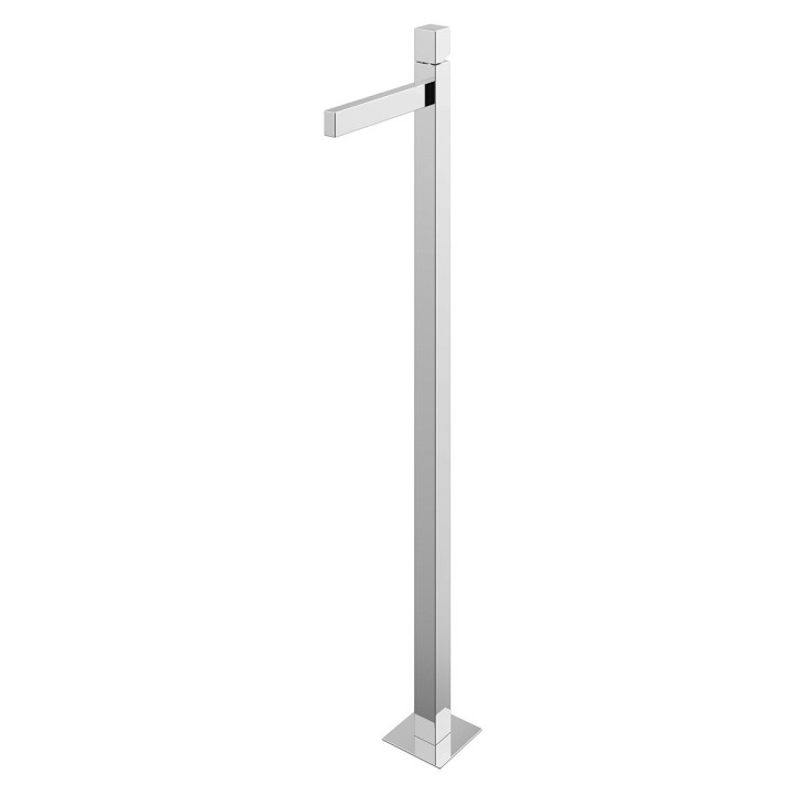 Bateria umywalkowa wolnostojąca Bruma Adamastor, wysokość 101cm, bez korka, chrom