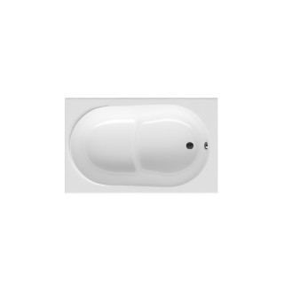 Wanna prostokątna Massi Elega, 190x90cm, do zabudowy, akrylowa, biała