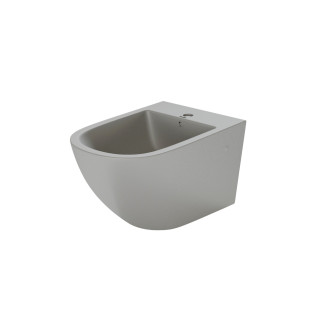 Bidet wiszący Massi Decos, 55x36cm, otwór pod baterię, czarny mat