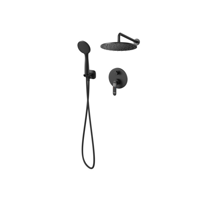 Zestaw natryskowy Massi Concepcion, podtynkowy, 2 wjścia wody, deszczownica 300mm z ramieniem ściennym, słuchawka 1-funkcyjna, c