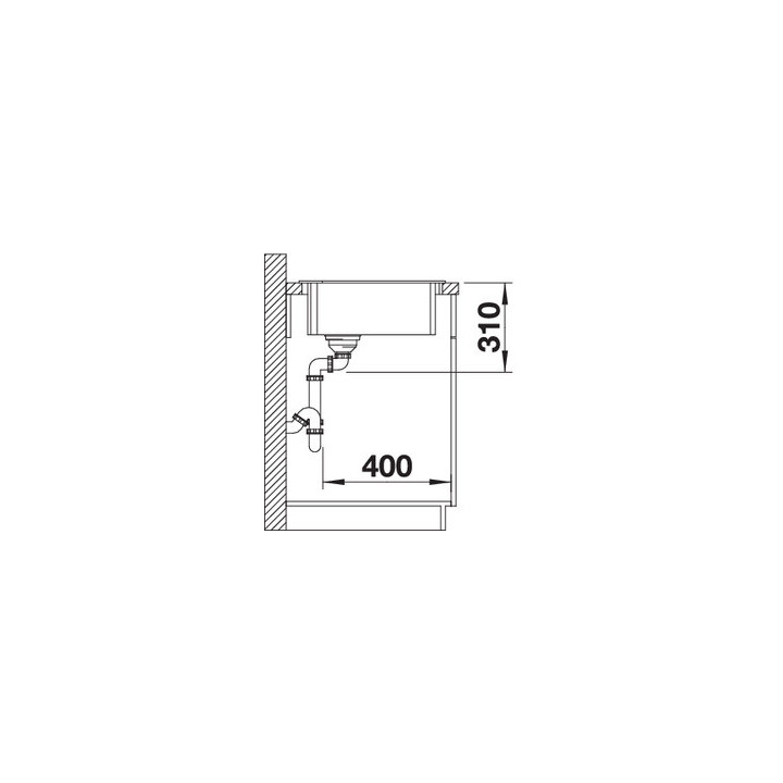 Zlewozmywak do zabudowy 93x43 cm Blanco BLANCOZIA 9 E- sanitbuy.pl