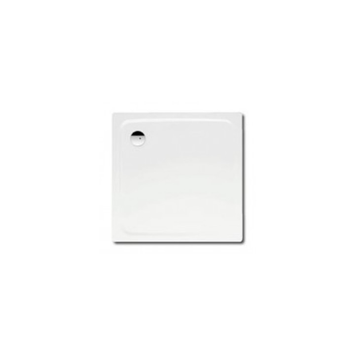 Brodzik stalowy Kaldewei Superplan 90x90x2,5cm, obniżony nośnik ze styropianu - biały