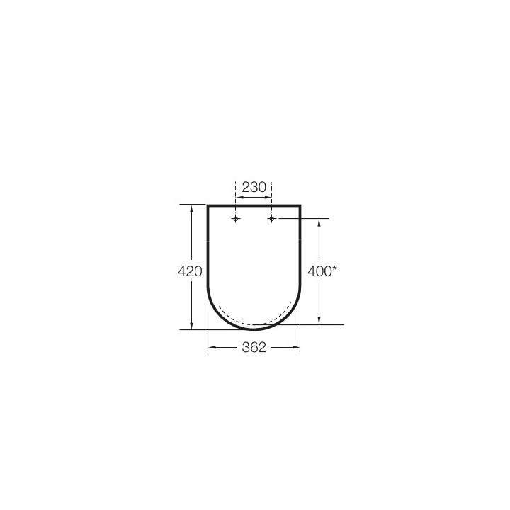 Deska WC Roca Meridian, wolnoopadająca, kompaktowa, supralit, biała