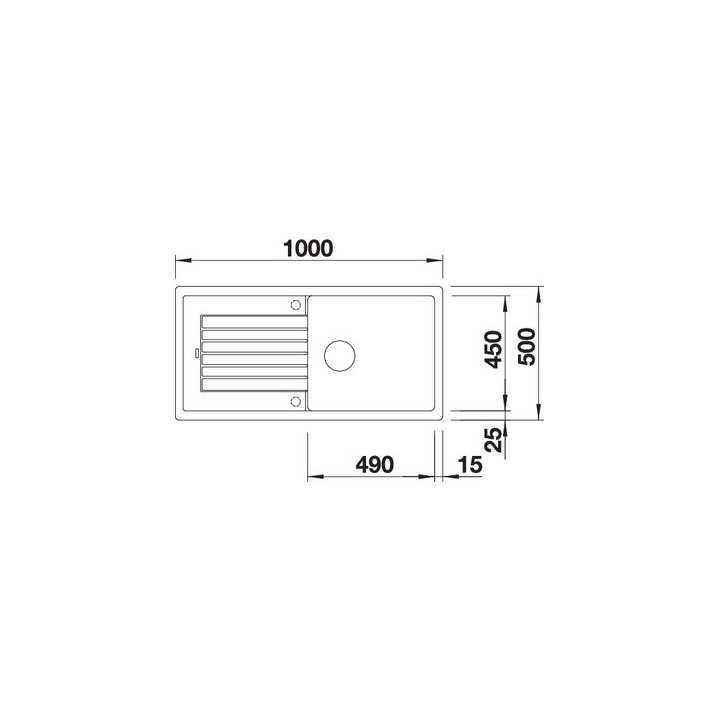 Zlewozmywak do zabudowy 100x50 cm Blanco BLANCOZIA XL 6 S- sanitbuy.pl