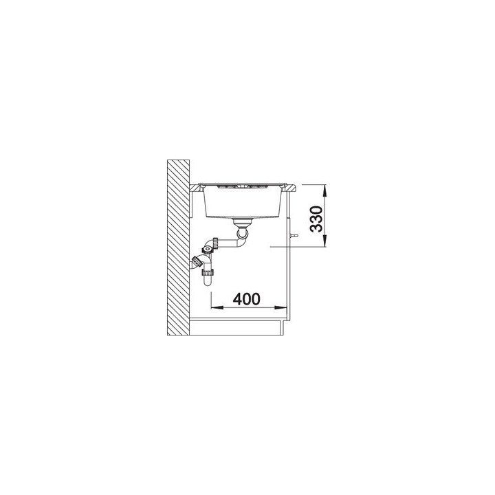 Zlewozmywak do zabudowy 116x50 cm Blanco BLANCOZIA 8 S- sanitbuy.pl