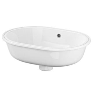 Umywalka meblowa Cersanit Carina, 50x39cm, z przelewem, biała