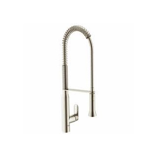 Bateria kuchenna Grohe K7 wylewka z prysznicem Supersteel- sanitbuy.pl