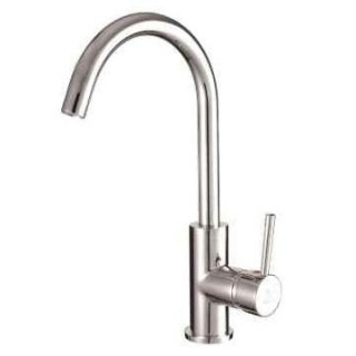 Bateria umywalkowa wysoka Besco Illusion I - czarny mat