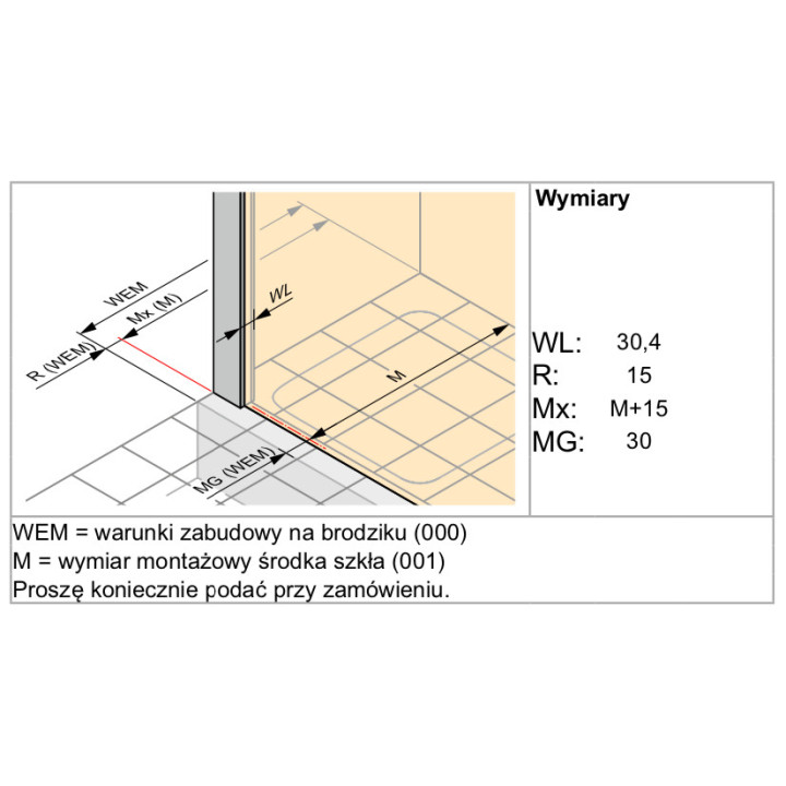 Kabina kwadratowa Huppe Alpha 2, 800x800mm, wejście narożnikowe, drzwi suwane, Anti-Plaque, srebrny profil