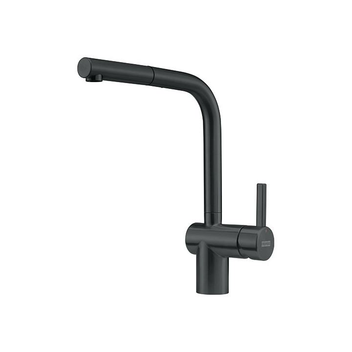 Bateria kuchenna Franke Atlas Neo, wysokość 297mm, obrotowa wylewka, czarny mat