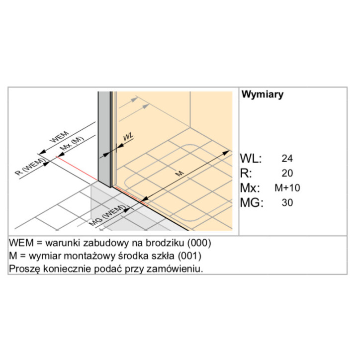 Ścianka boczna do drzwi przesuwnych Huppe Classics 2, 1000mm, Anti-Plaque, srebrny profil