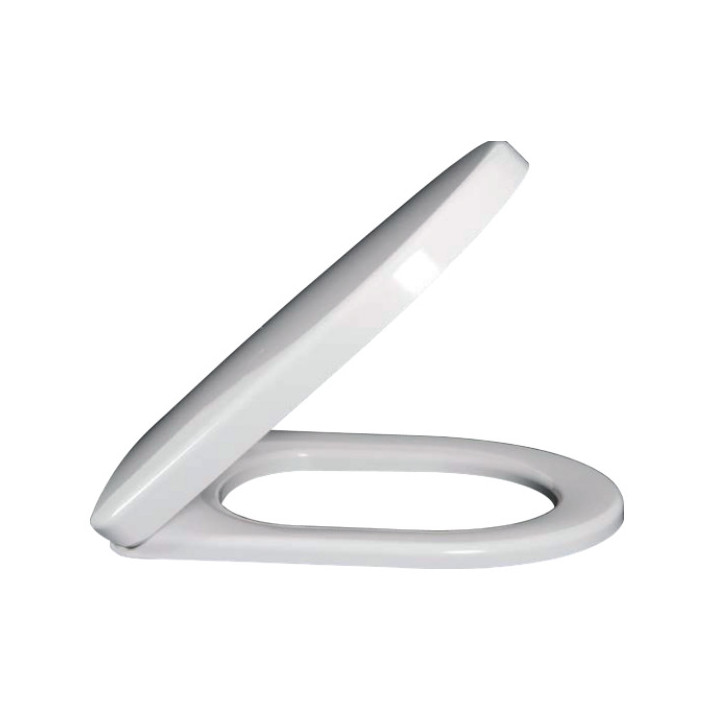 Deska Villeroy&Boch Subway SlimSeat, owalna, biała