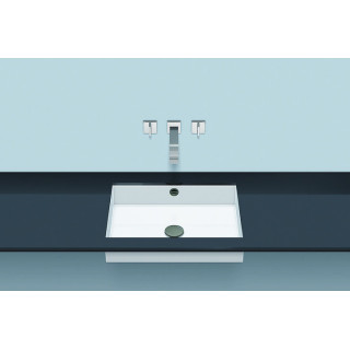 Umywalka podblatowa Alepe O-Series, owalna, 472x373mm, z przelewem, UB.O525, biała