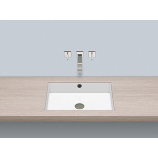 Umywalka podblatowa Alepe Metaphor ME-Series, prostokątna, 504x379mm, z przelewem, UB.ME500, biała