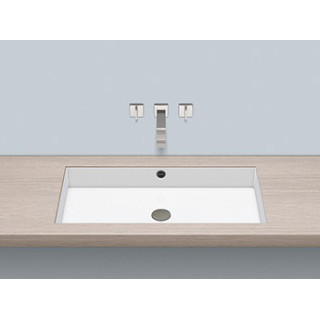 Umywalka podblatowa Alepe Metaphor ME-Series, prostokątna, 754x379mm, z przelewem, UB.ME750, biała