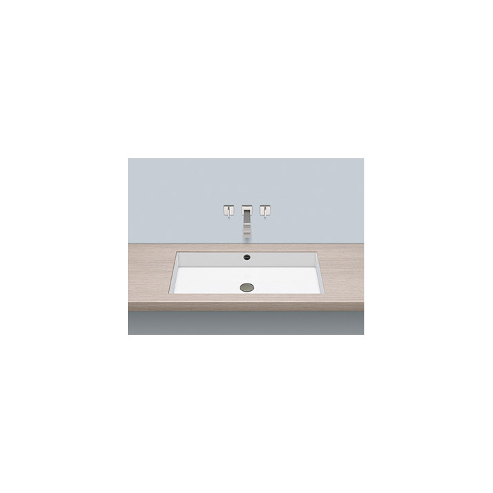 Umywalka podblatowa Alepe Metaphor ME-Series, prostokątna, 754x379mm, z przelewem, UB.ME750, biała