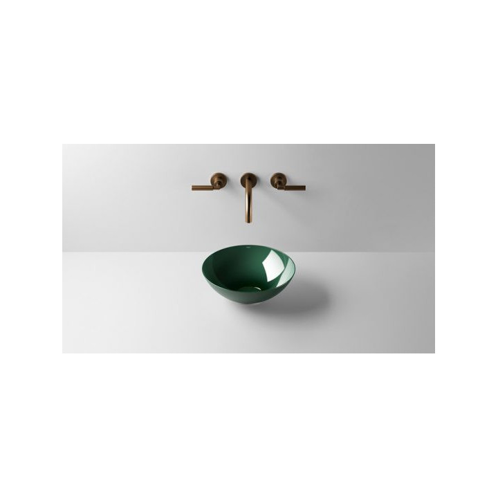 Umywalka, misa stawiana na blat Alape Stream SR-Series, prostokątna, 599x349mm, bez przelewu, SB.SR650, biała