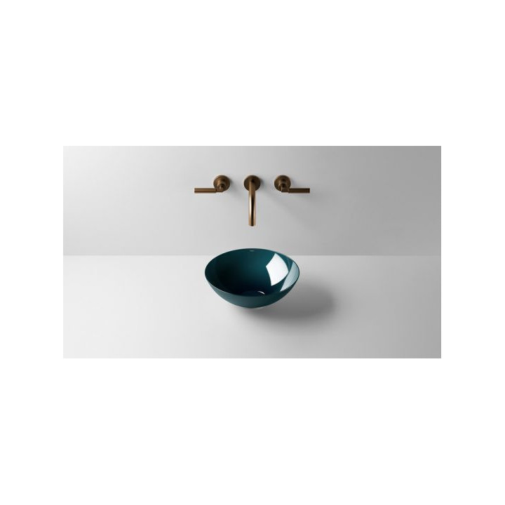 Umywalka, misa stawiana na blat Alape Stream SR-Series, prostokątna, 599x349mm, bez przelewu, SB.SR650, biała