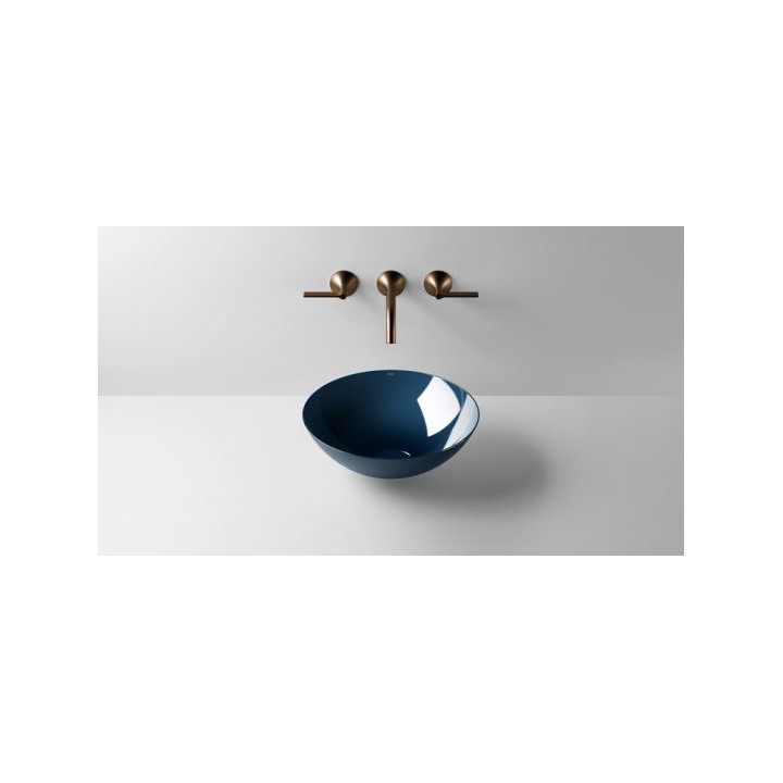 Umywalka, misa stawiana na blat Alape Aqua, okrągła, 300mm, bez przelewu, SB.Aqua300, deep green