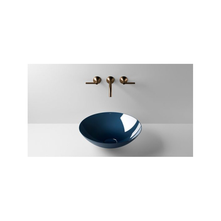 Umywalka, misa stawiana na blat Alape Aqua, okrągła, 360mm, bez przelewu, SB.Aqua360, deep green