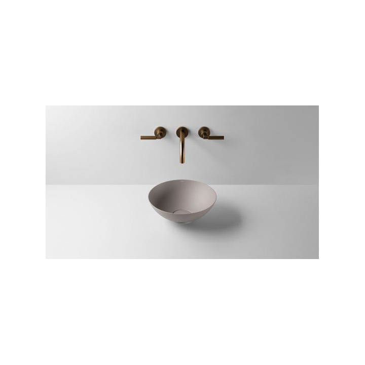 Umywalka, misa stawiana na blat Alape Stream SR-Series, prostokątna, 599x349mm, bez przelewu, SB.SR650, biała