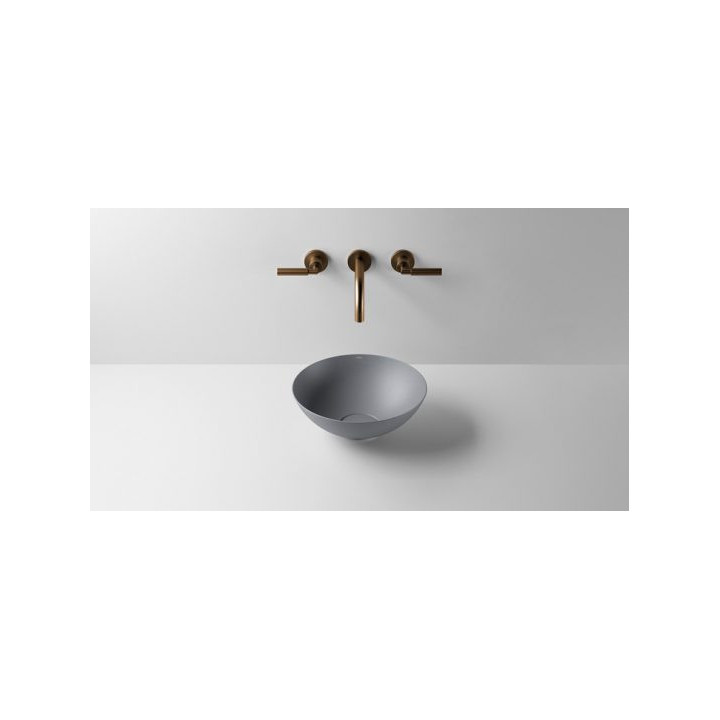 Umywalka, misa stawiana na blat Alape Stream SR-Series, prostokątna, 599x349mm, bez przelewu, SB.SR650, biała