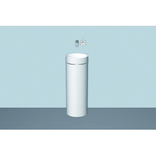 Umywalka wolnostojąca Alape Unisono KE-Series, okrągła, 325mm, przyścienna, bez przelewu, łatwa w pielęgnacji, WT.RX325.KE, biał