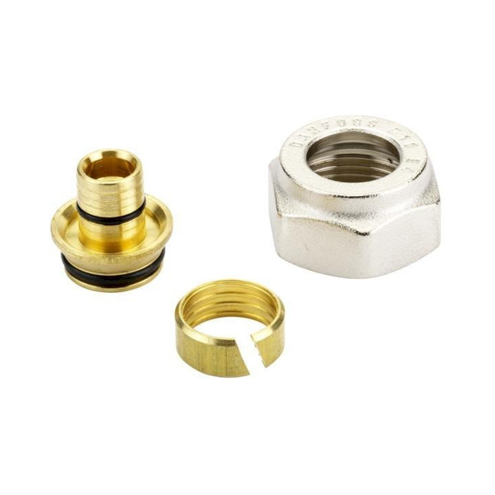 Złączki zaciskowe Danfoss do rur z tworzywa sztucznego PEX, 18x2mm