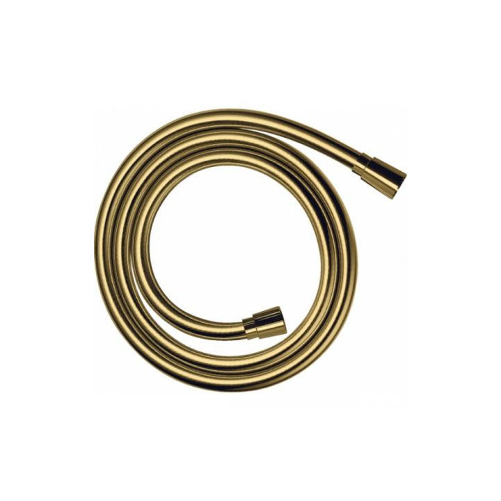 Wąż prysznicowy Hansgrohe Isiflex z imitacją powierzchni metalicznej 1,60 m - biały- sanitbuy.pl