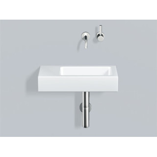 Umywalka wisząca Alape Xplore.S XS-Series, prostokątna, 500x268mm, bez przelewu, otwór na baterię po lewej, łatwa w pielęgnacji,