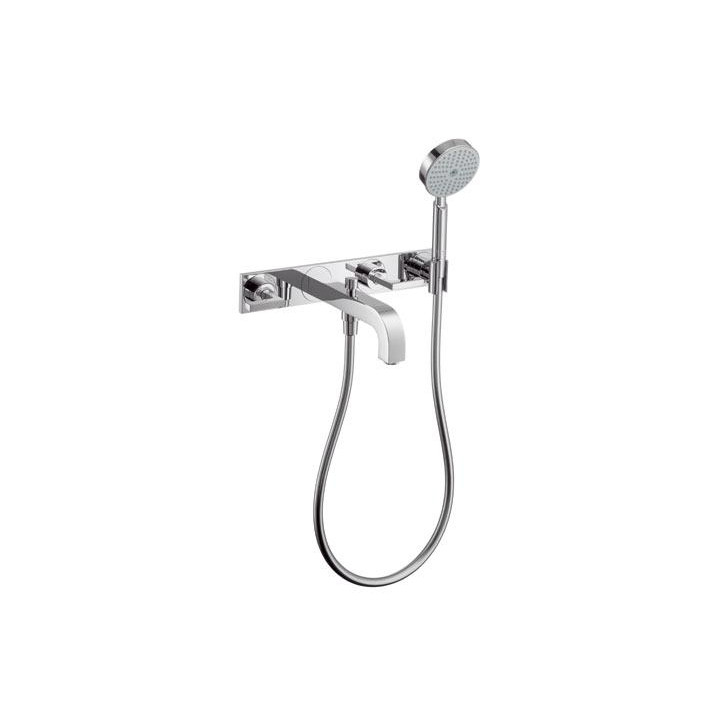 Bateria Axor Citterio wannowa 3-otworowa podtynkowa, element zewnętrzny- sanitbuy.pl