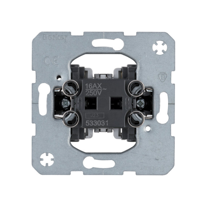 Klawisz do łączników Berker B.7, 1-krotny, antracyt mat
