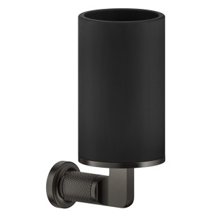 Mydelniczka Gessi Inciso, ścienna, biała podstawka, wykończenie chrom