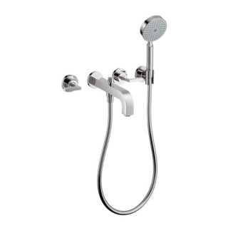 Bateria Axor Citterio wannowa 3-otworowa podtynkowa, element zewnętrzny- sanitbuy.pl