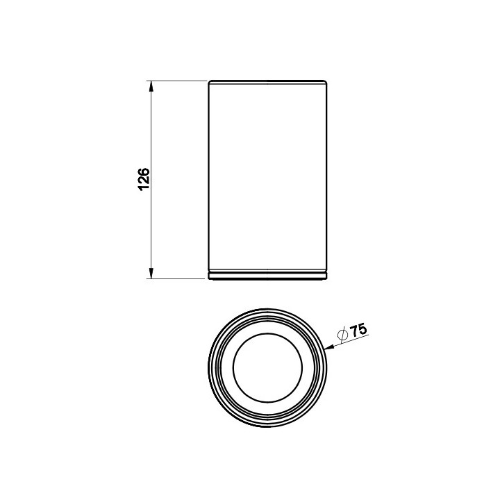Kubek z uchwytem ściennym Gessi 316, czarny, wykończenie stal szczotkowana