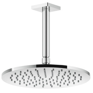 Deszczownica Gessi Rilievo, okrągła, 250mm, przyłącze sufitowe, chrom